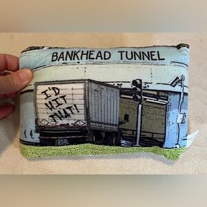 Bankhead Tunnel Small Graphic Pillow